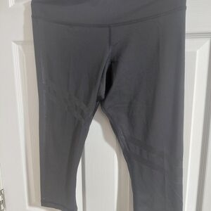 Reebok Black Cropped Leggings